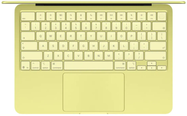 MacBook Neo цитрус 2